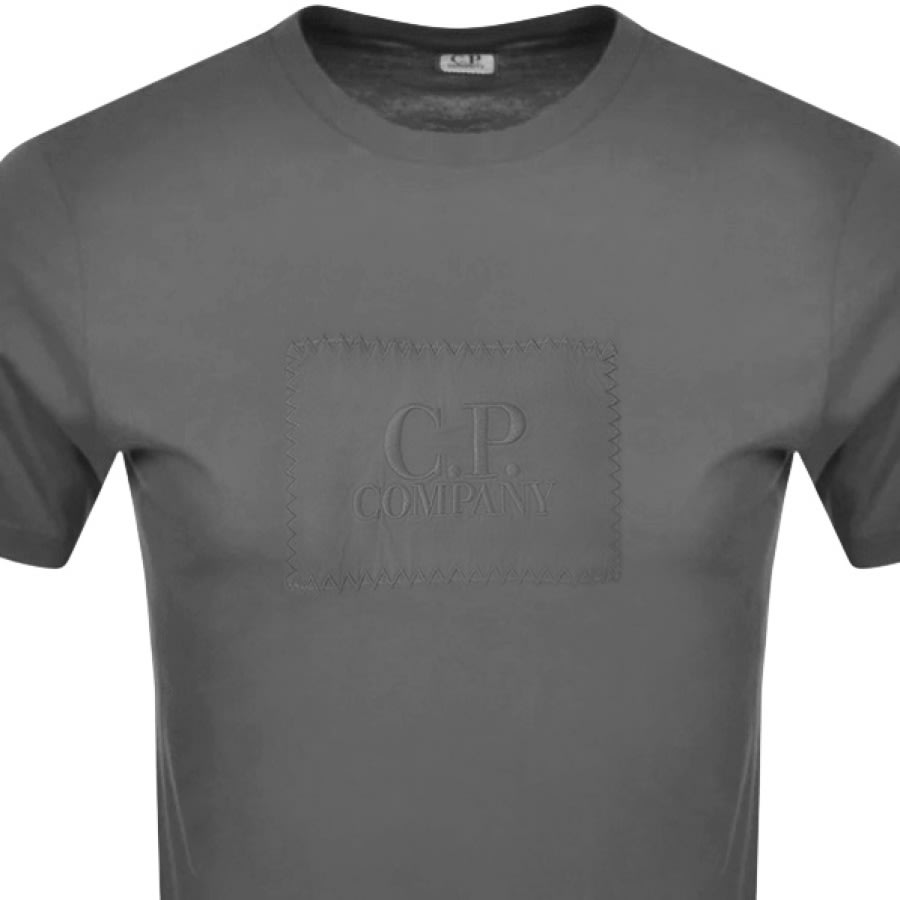 Alternative Image for ProductCP Company Logo T Shirt Grey2